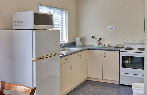 A kitchen if you need to cook